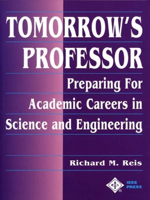 cover image of Tomorrow's Professor